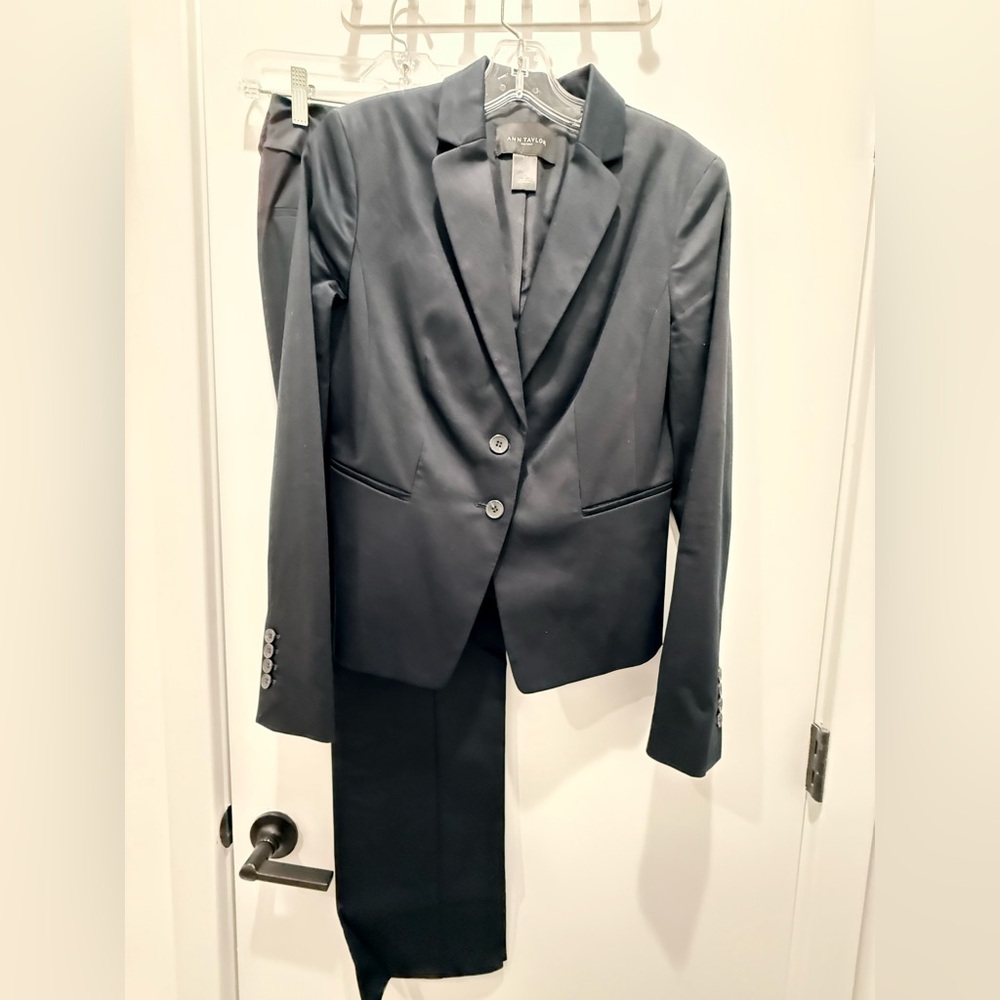 Ann Taylor Dark Blue Suit